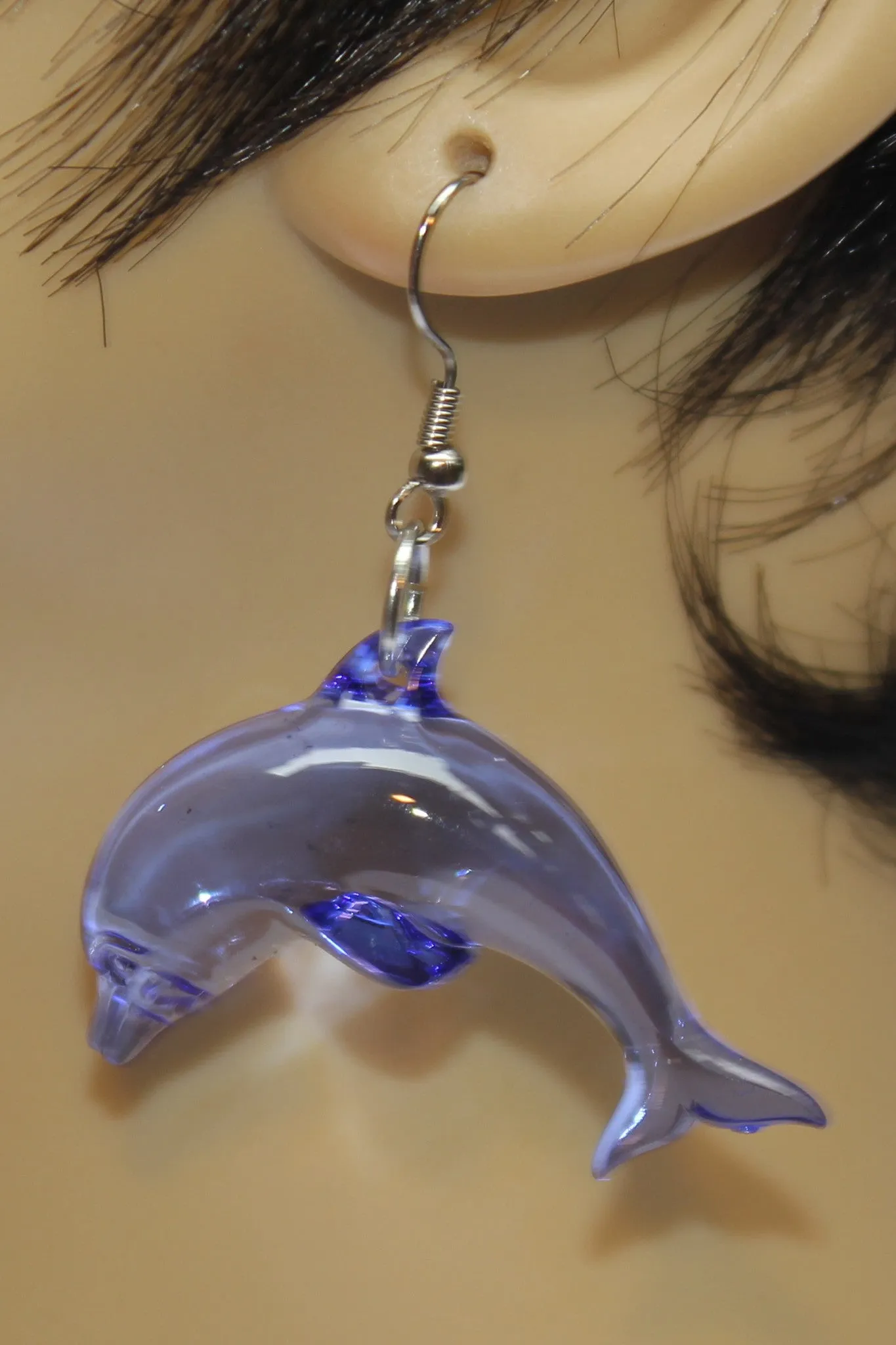 Dolphin Plexi Earrings
