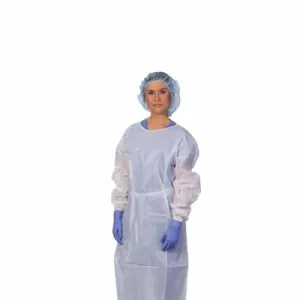 Dynarex Isolation Gown – Poly Coat Barrier 5pcs