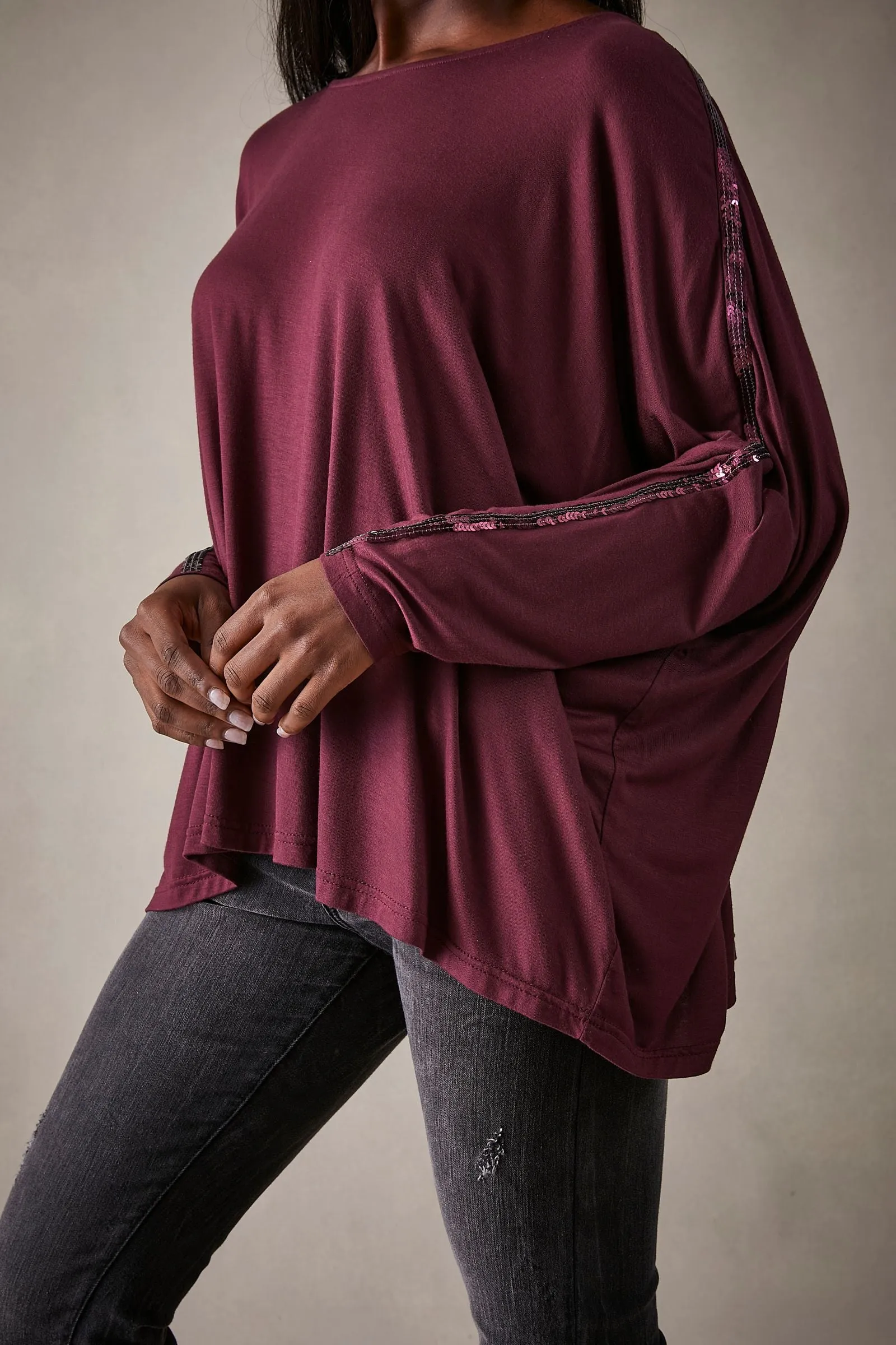 Eb&Ive Belvoir Sequin Top