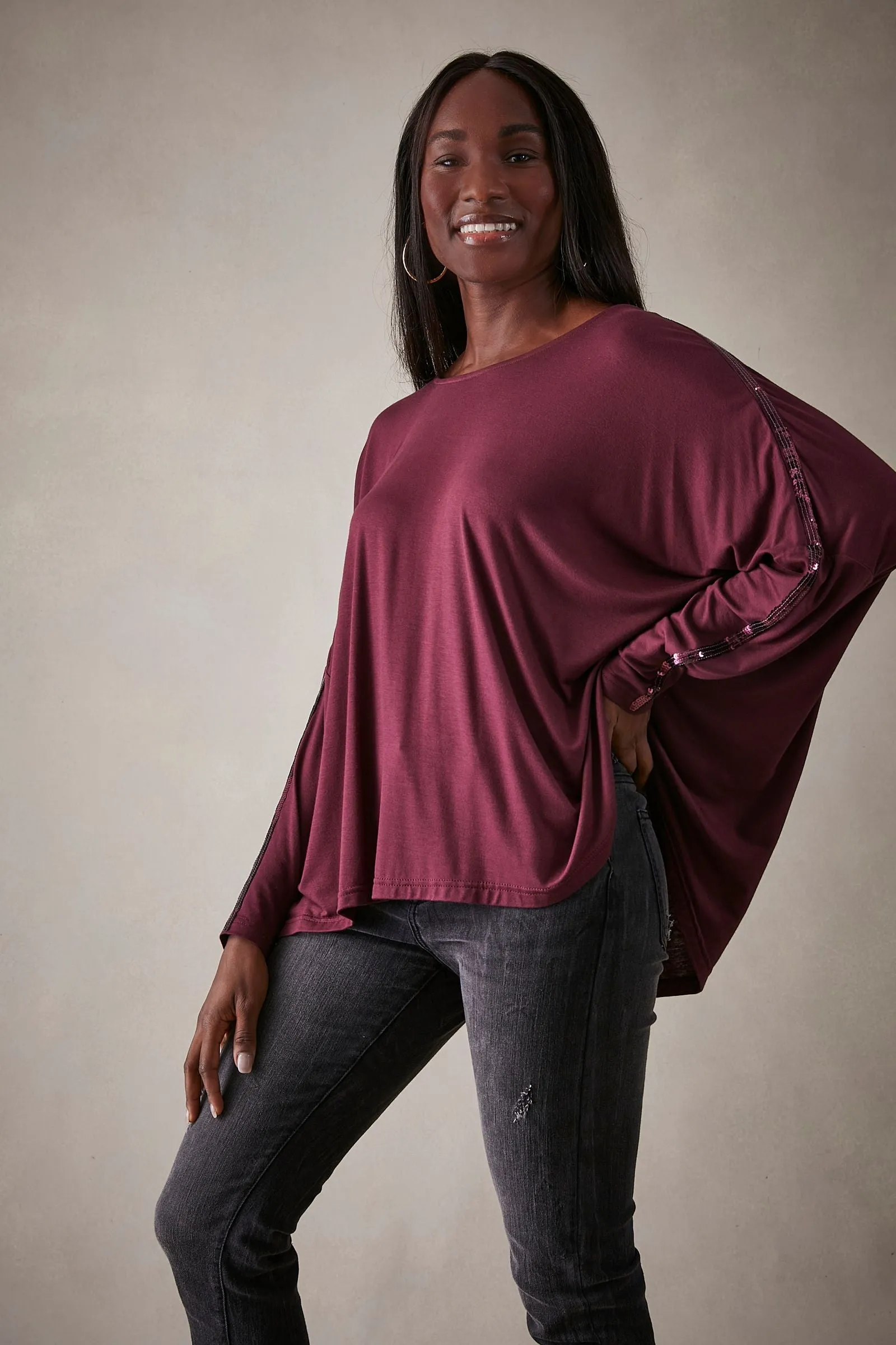 Eb&Ive Belvoir Sequin Top