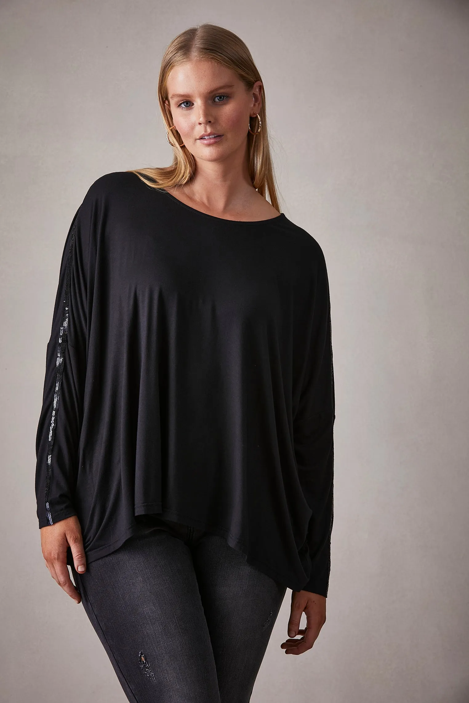 Eb&Ive Belvoir Sequin Top