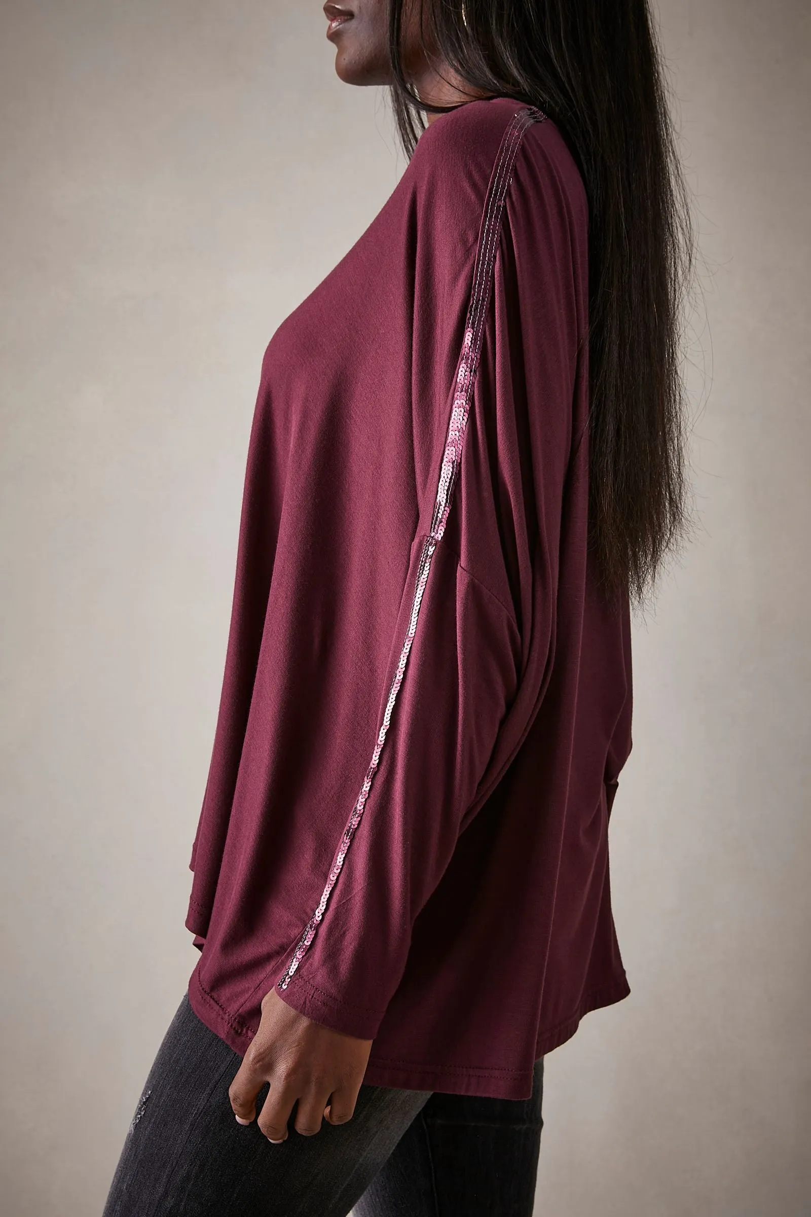 Eb&Ive Belvoir Sequin Top