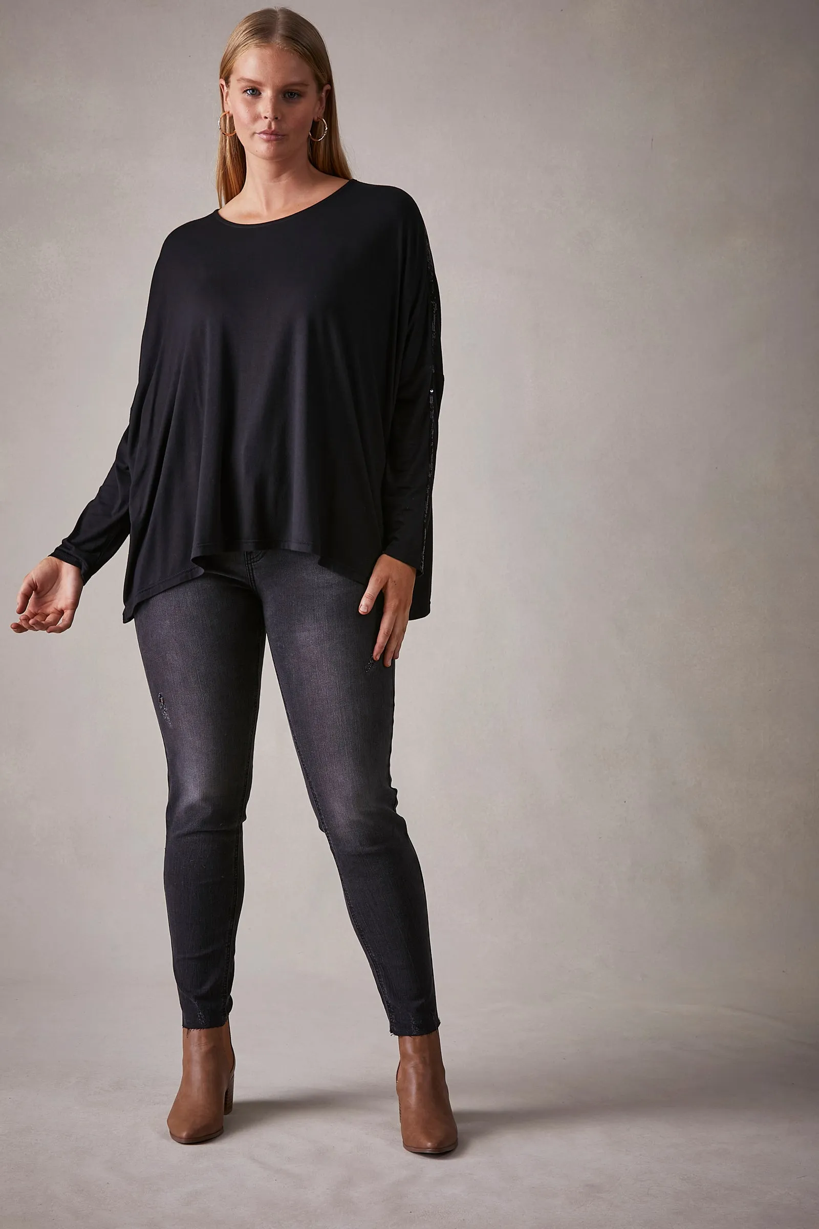 Eb&Ive Belvoir Sequin Top
