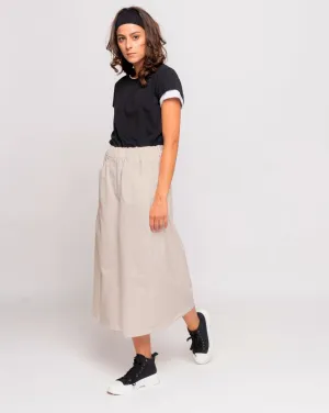Elastic Wide Leg Trouser