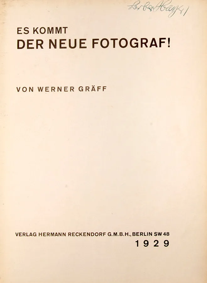 Es Kommt der neue fotograf!