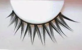 Eyelashes Zig Zag Black