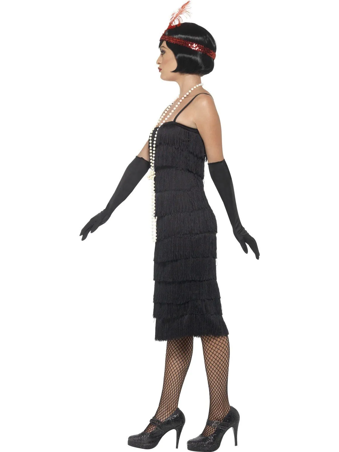 Flapper 1920's Longer Fringed Adult Costume