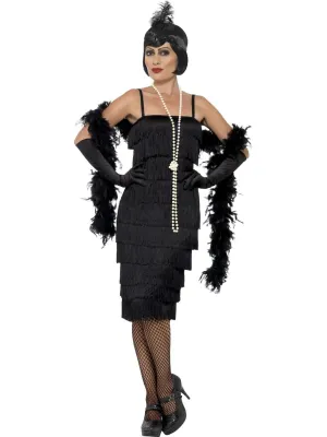 Flapper 1920's Longer Fringed Adult Costume