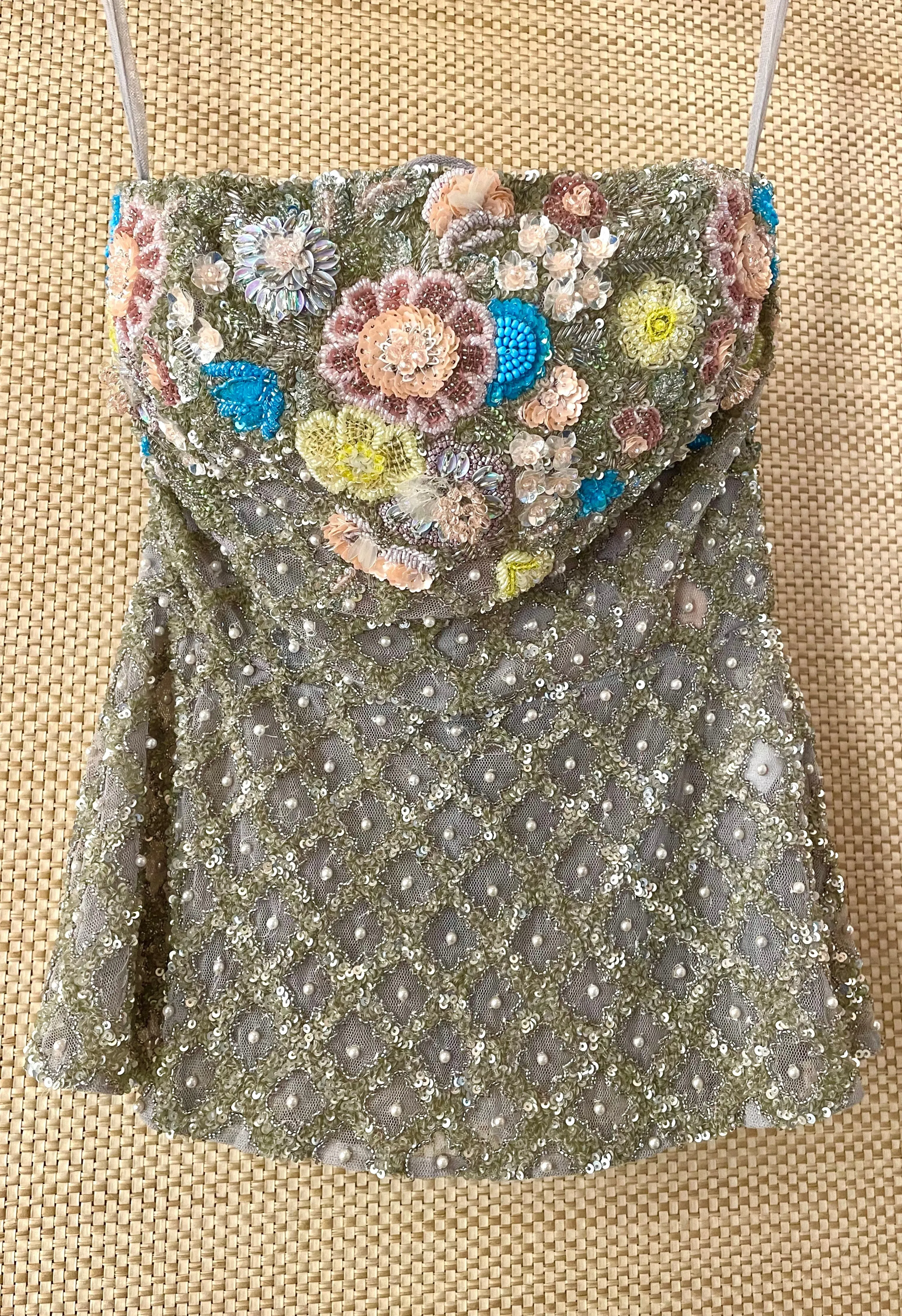 Flora Sequin Top