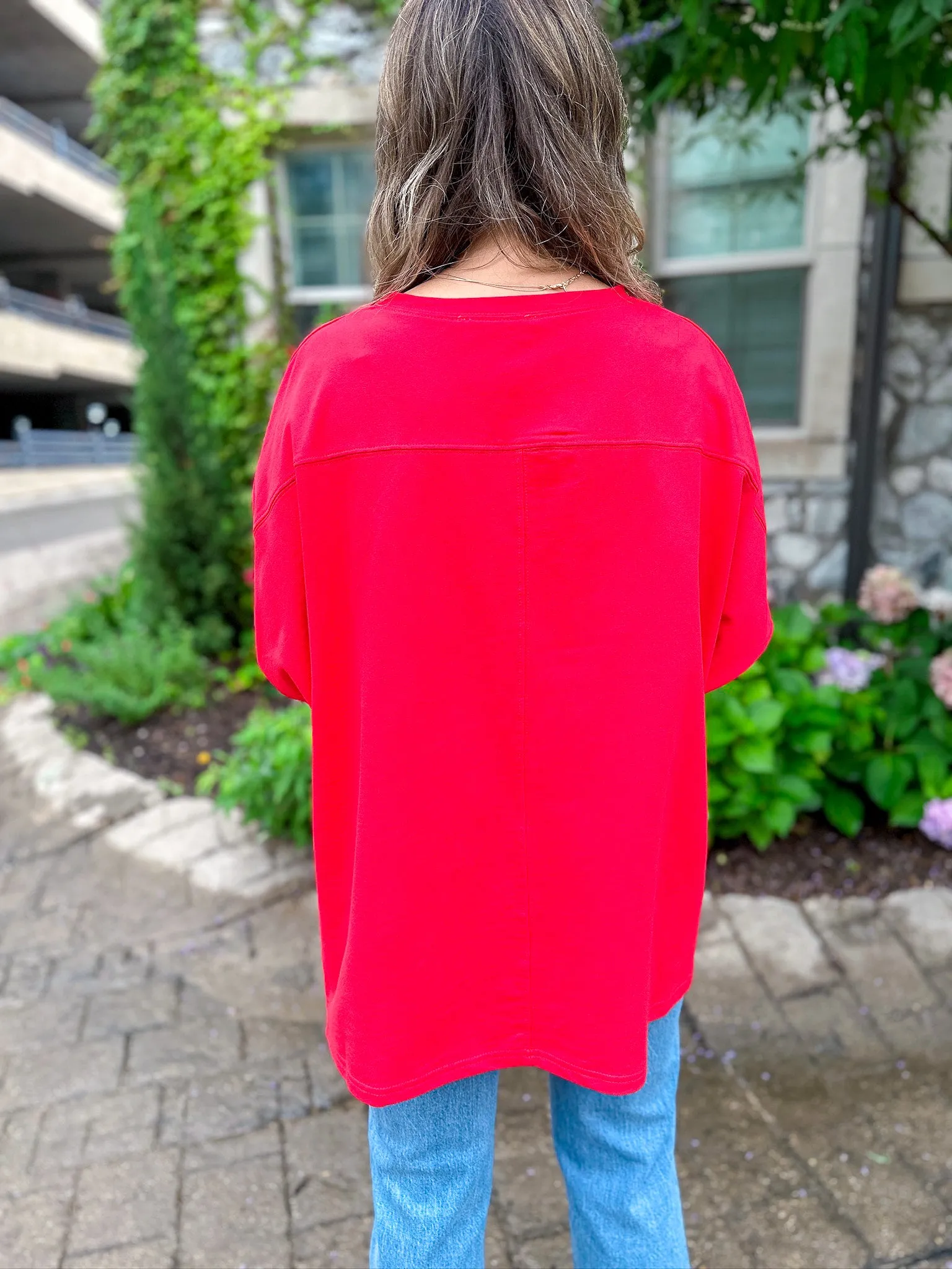 Freedom Oversized Terry Top