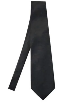 Gangster Black Costume Tie 1920's Satin Fancy Dress Accessory