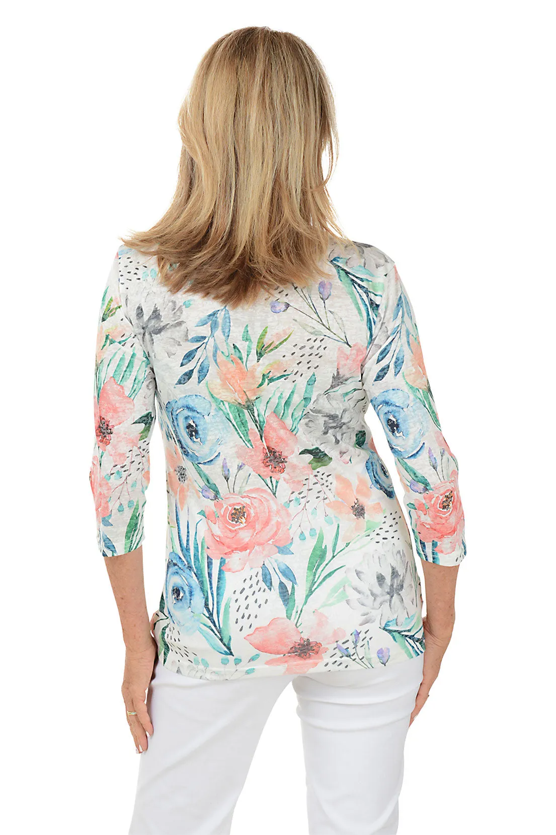 Garden Jeweled Knit Top
