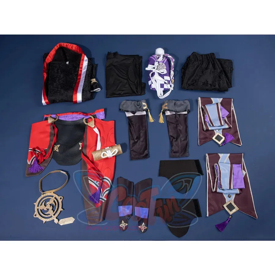 Genshin Impact Scaramouche Kunikuzushi Cosplay Costume C07644E  B