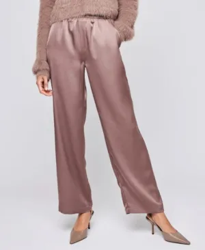 Gentle Fawn Mauve Satin Pants