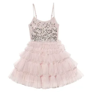 Glittering Tutu Dress - Crystal Pink