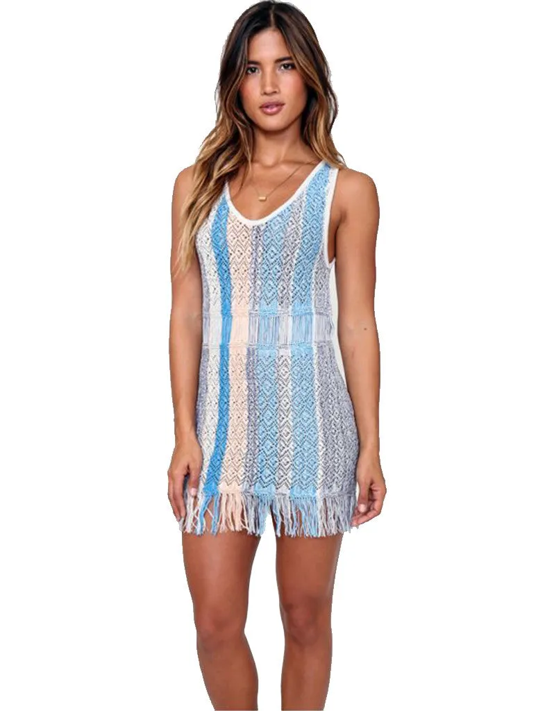 Goddis Zane Dress in Sea Air