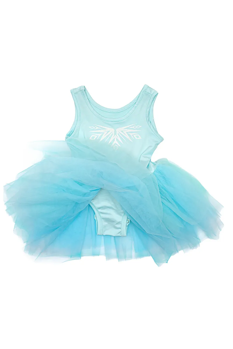Great Pretenders Elsa Ballet Tutu Dress, Lt Blue, Size 5-6