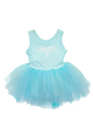 Great Pretenders Elsa Ballet Tutu Dress, Lt Blue, Size 5-6