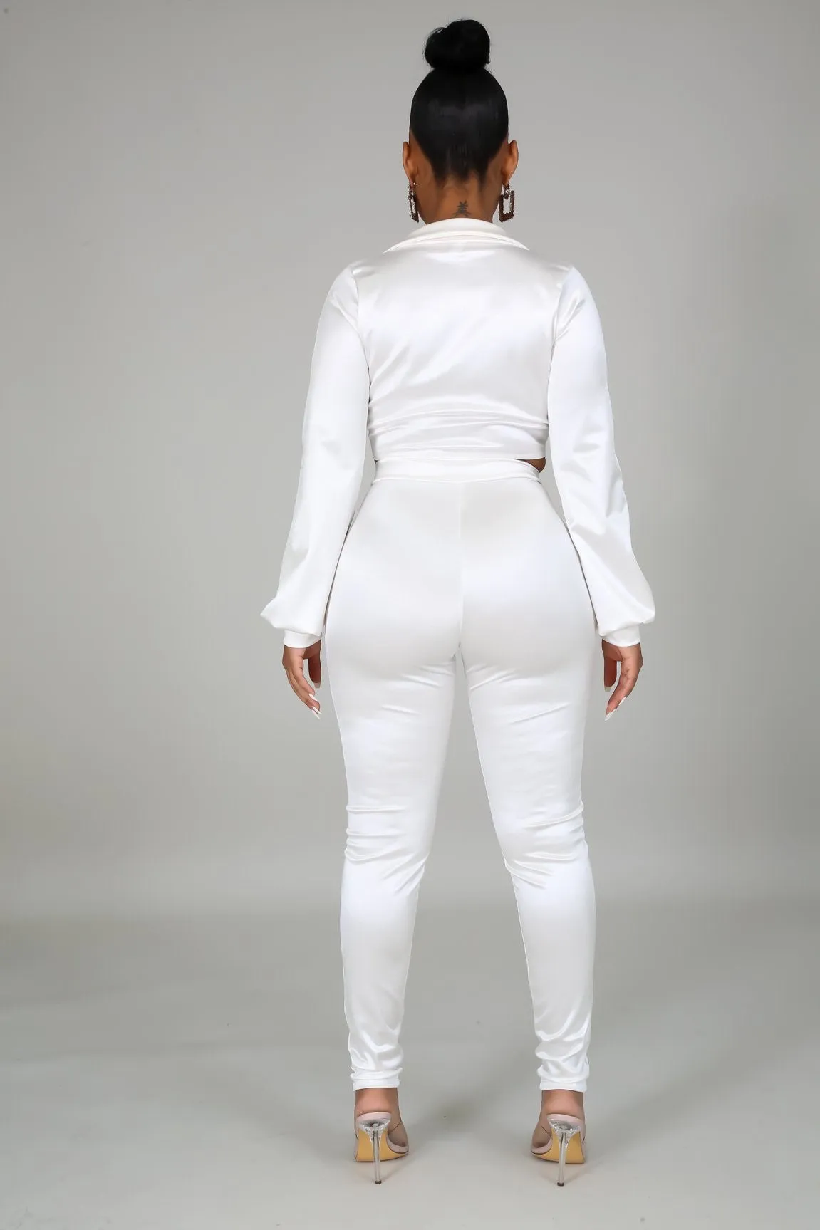 Heather pants set