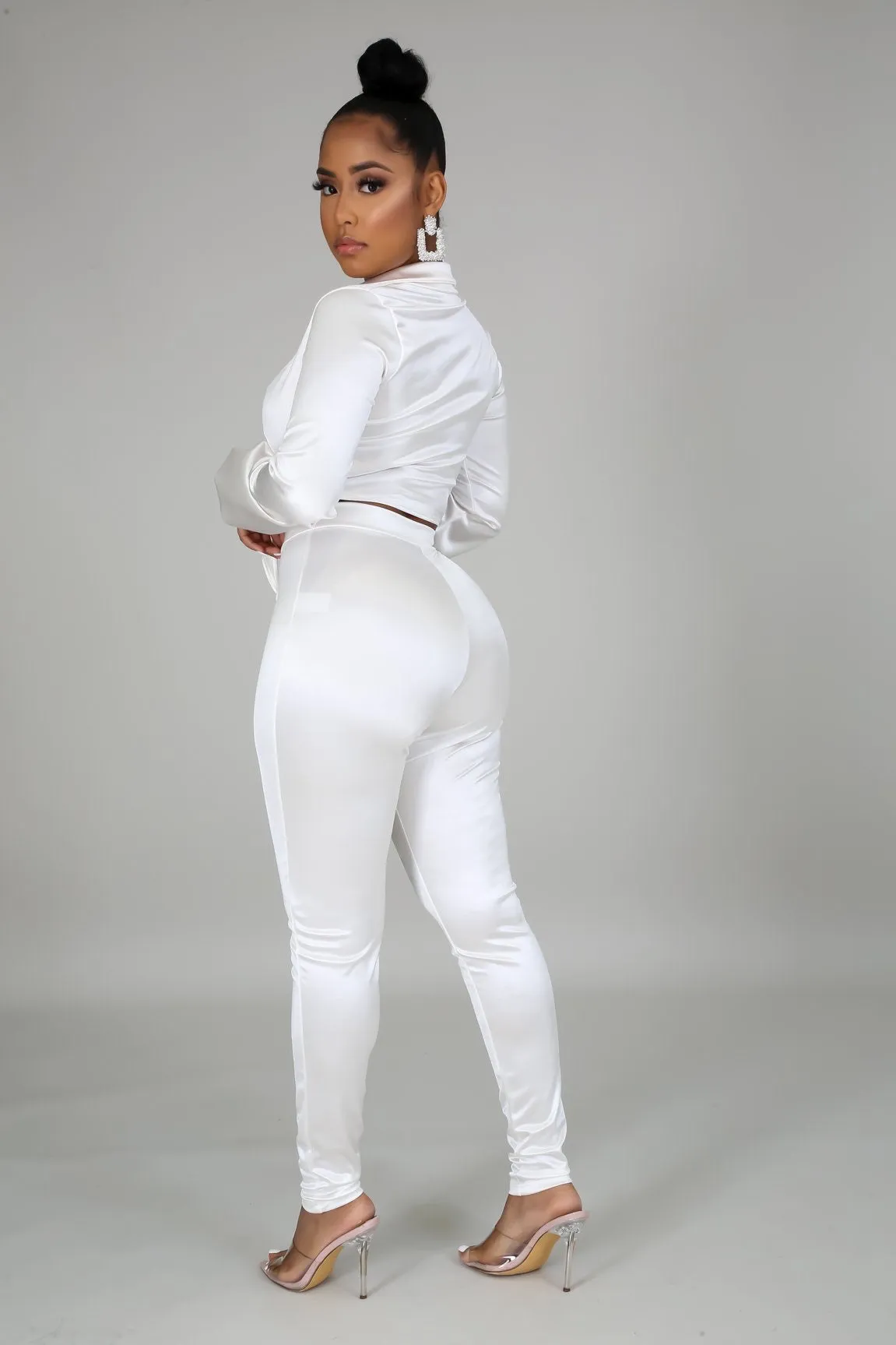 Heather pants set