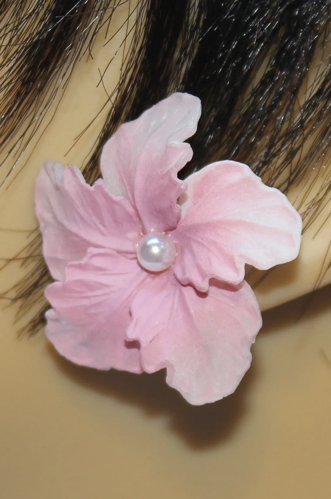 Hibiscus Flower Earrings
