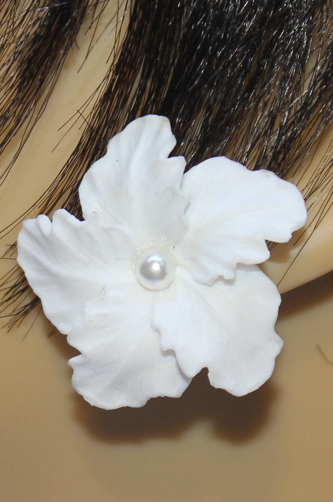 Hibiscus Flower Earrings