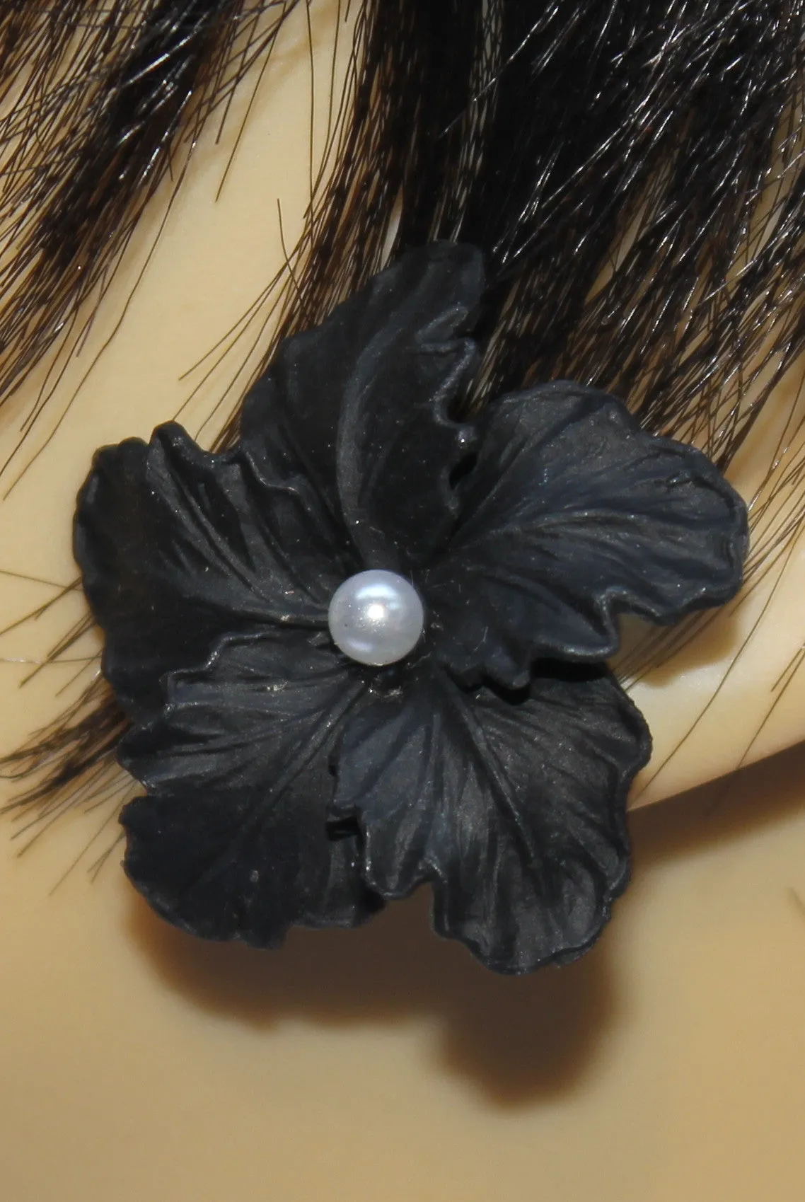 Hibiscus Flower Earrings