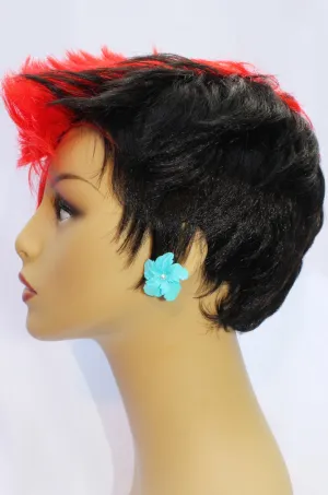 Hibiscus Flower Earrings