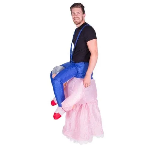 Inflatable Grandma Costume Adult