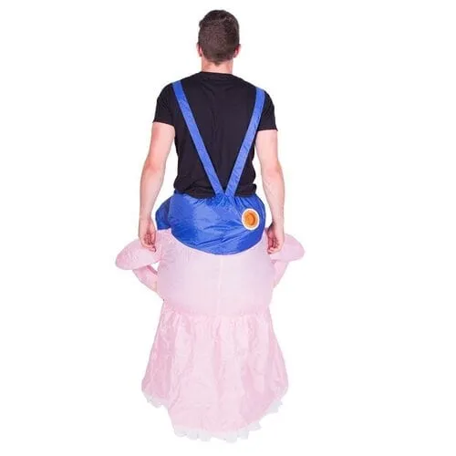 Inflatable Grandma Costume Adult
