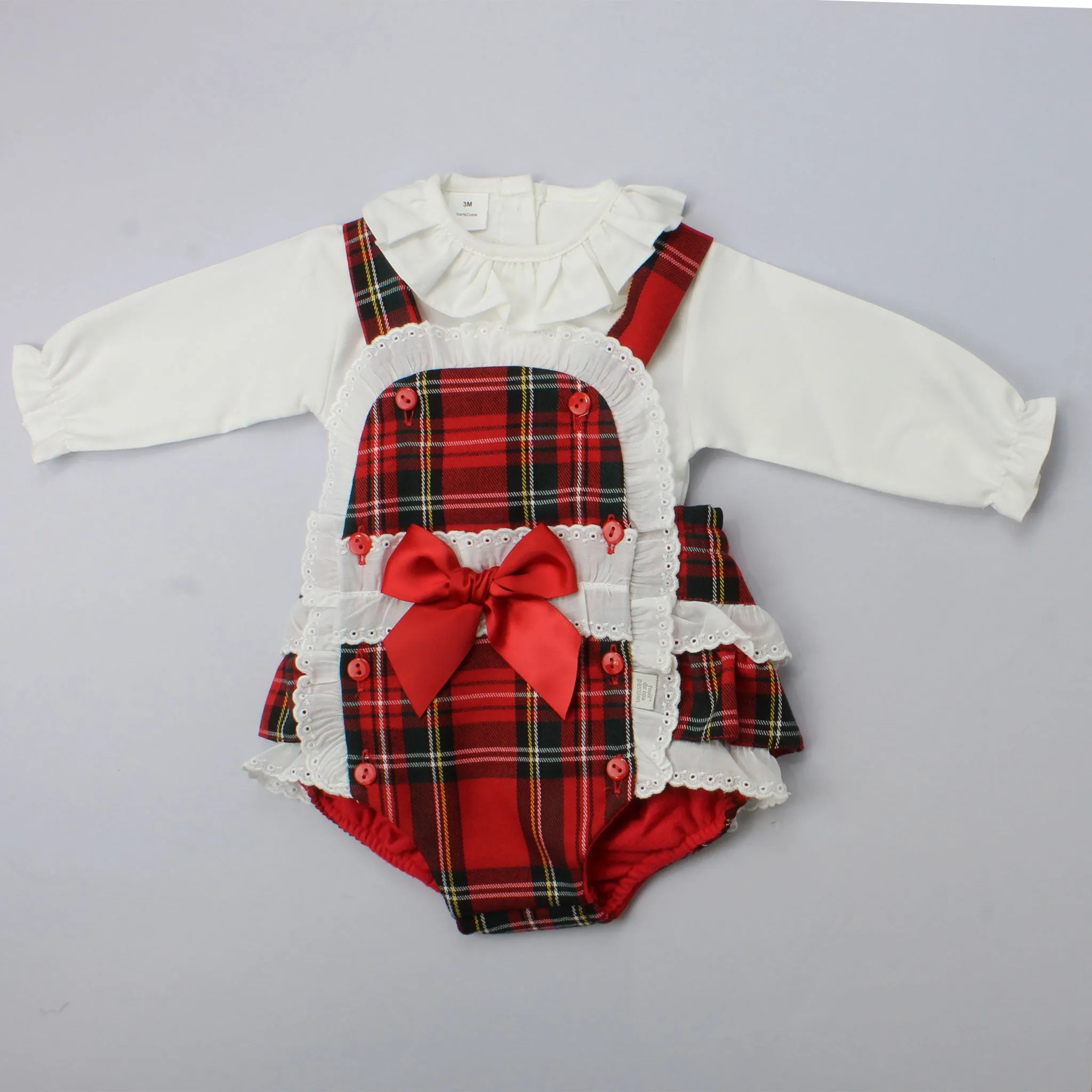 Jam Pants and Top - Spanish Style Outfit- Tartan