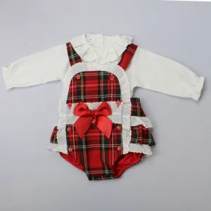 Jam Pants and Top - Spanish Style Outfit- Tartan