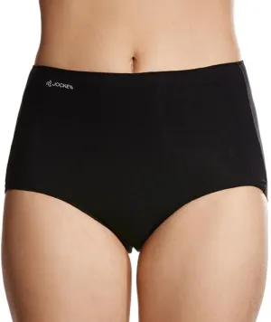 Jockey No Panty Line Promise  Next Generation Cotton Full Brief - Black