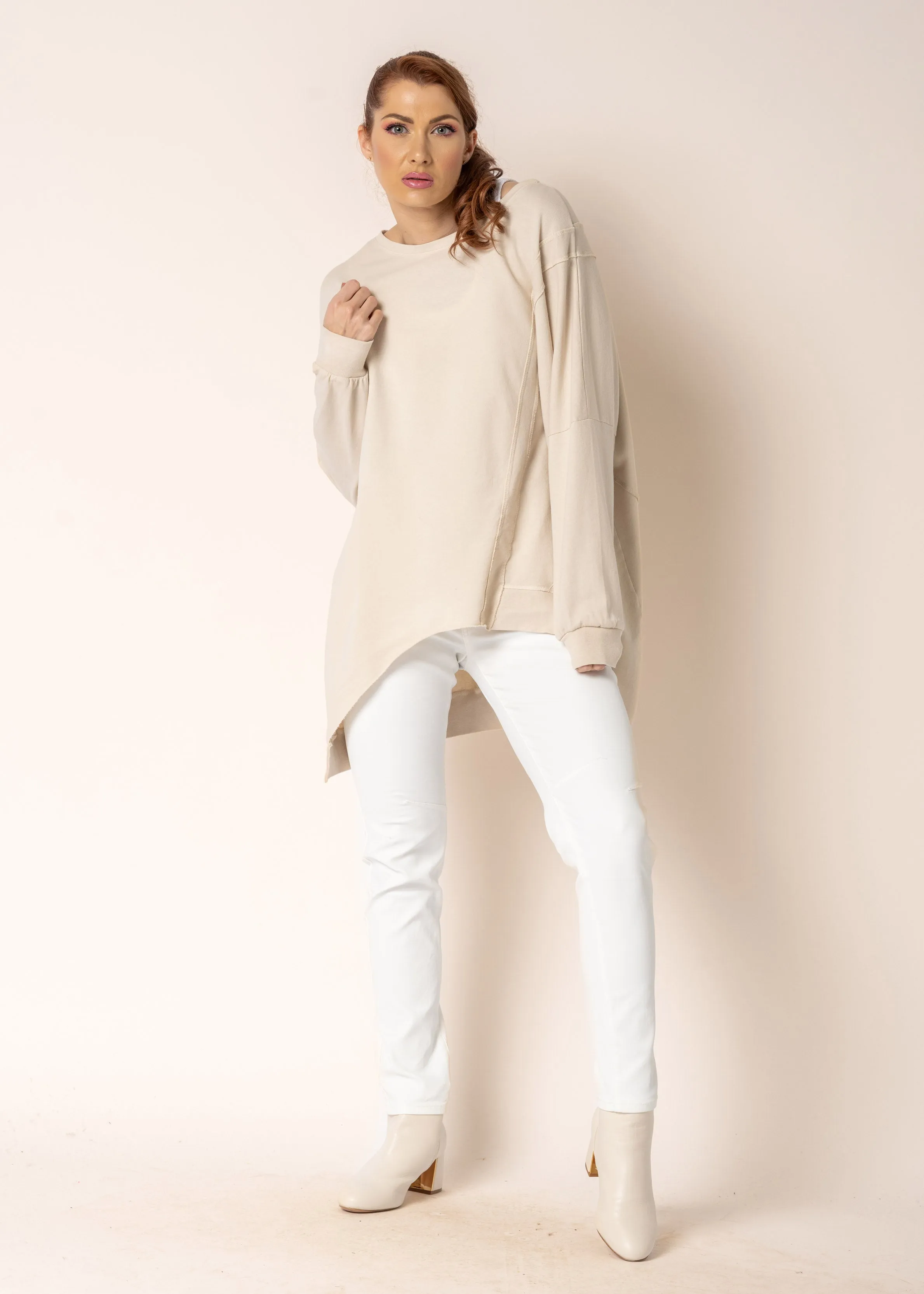 Kristina Top in Latte