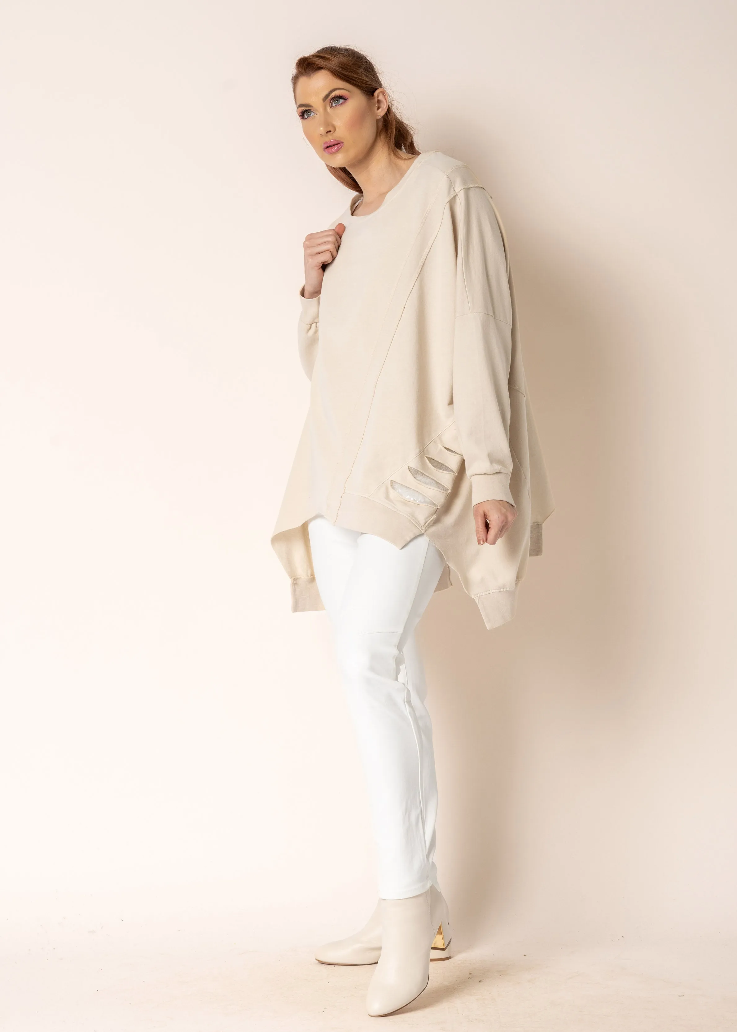 Kristina Top in Latte