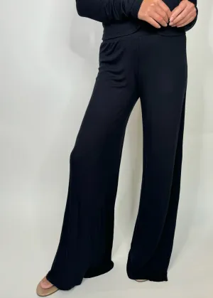 LA Made Jonah Wide Leg Pant Black
