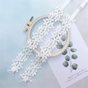 Lace Floral Bra Strap