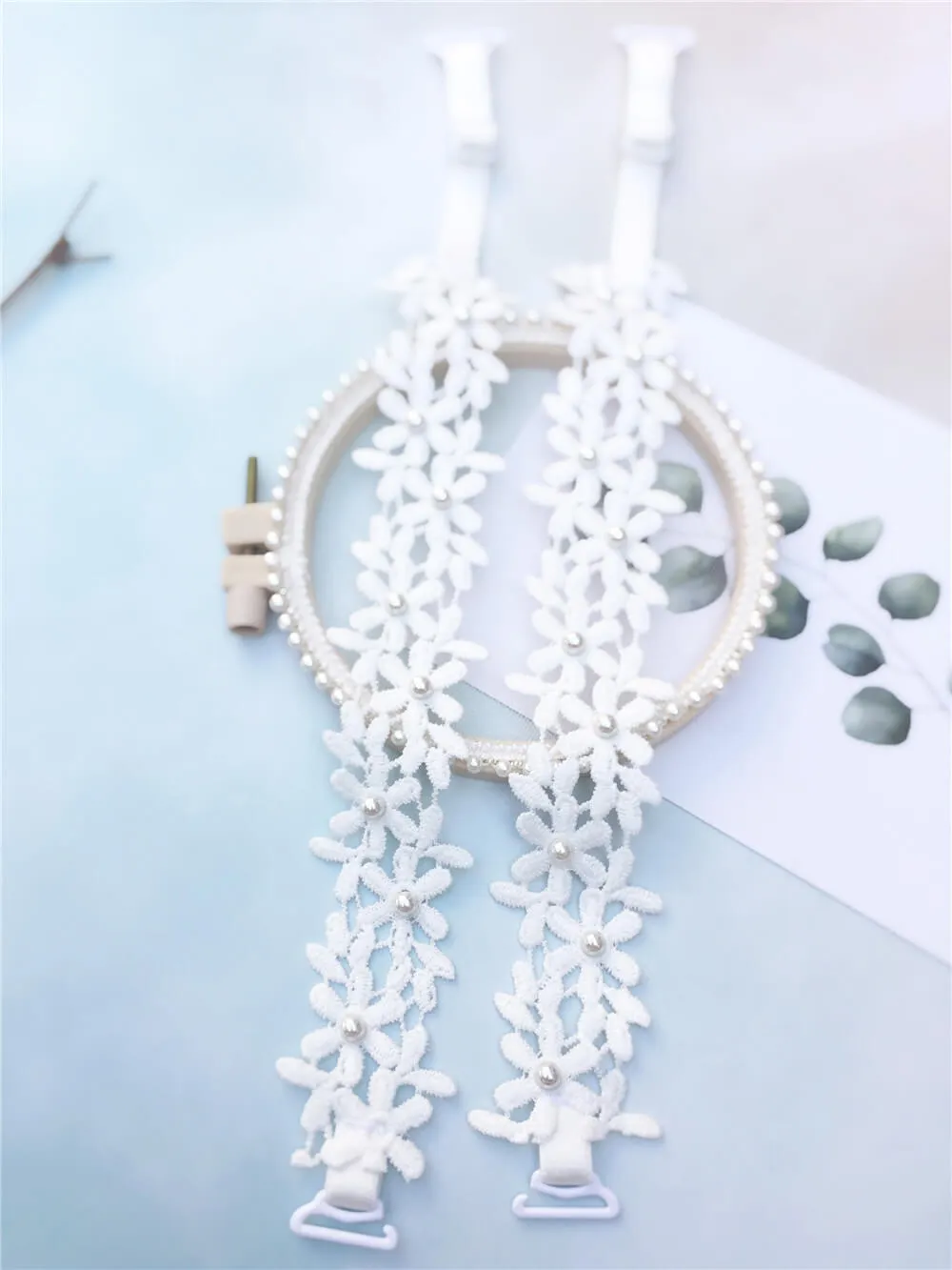 Lace Floral Bra Strap