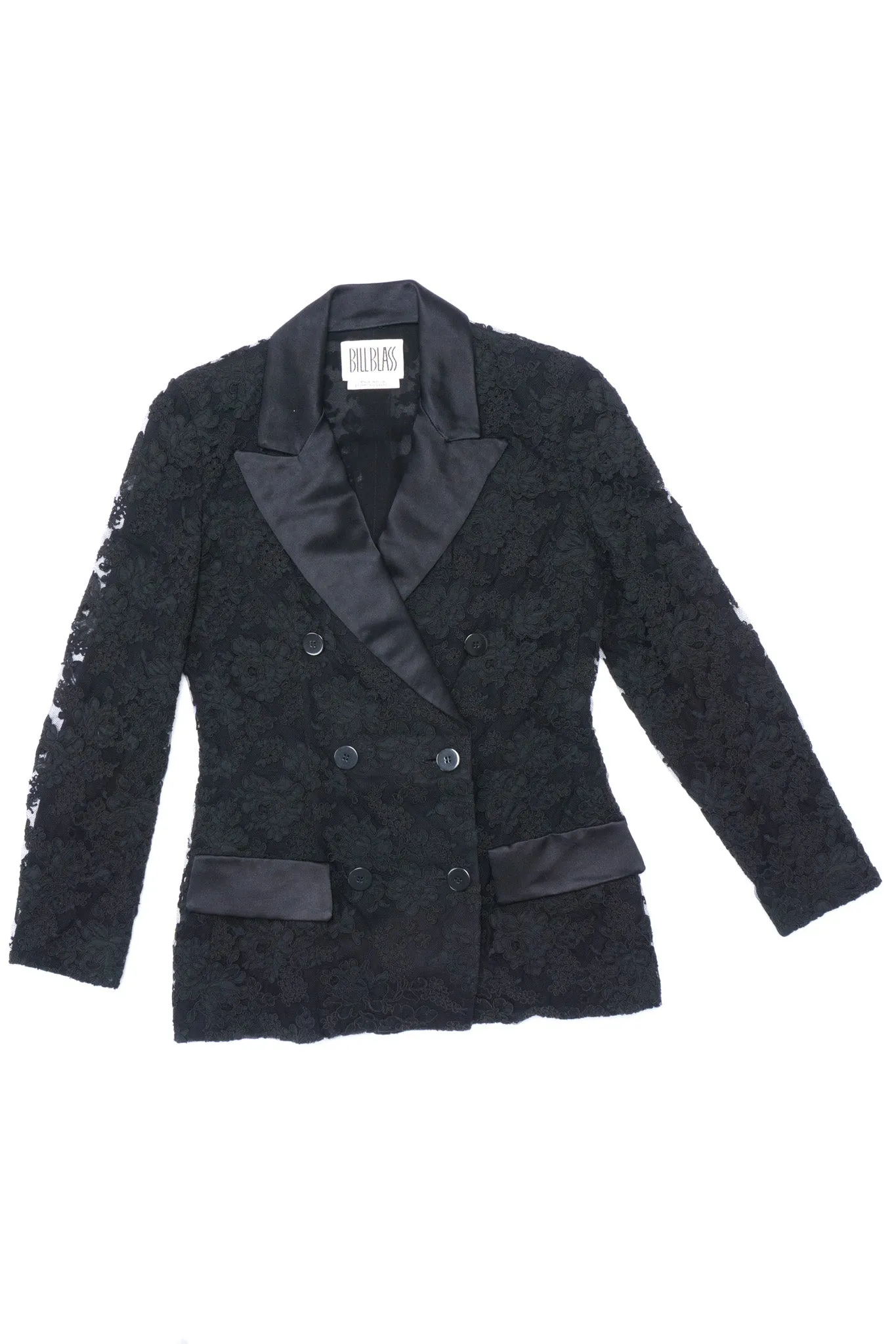 Lace Tuxedo Jacket