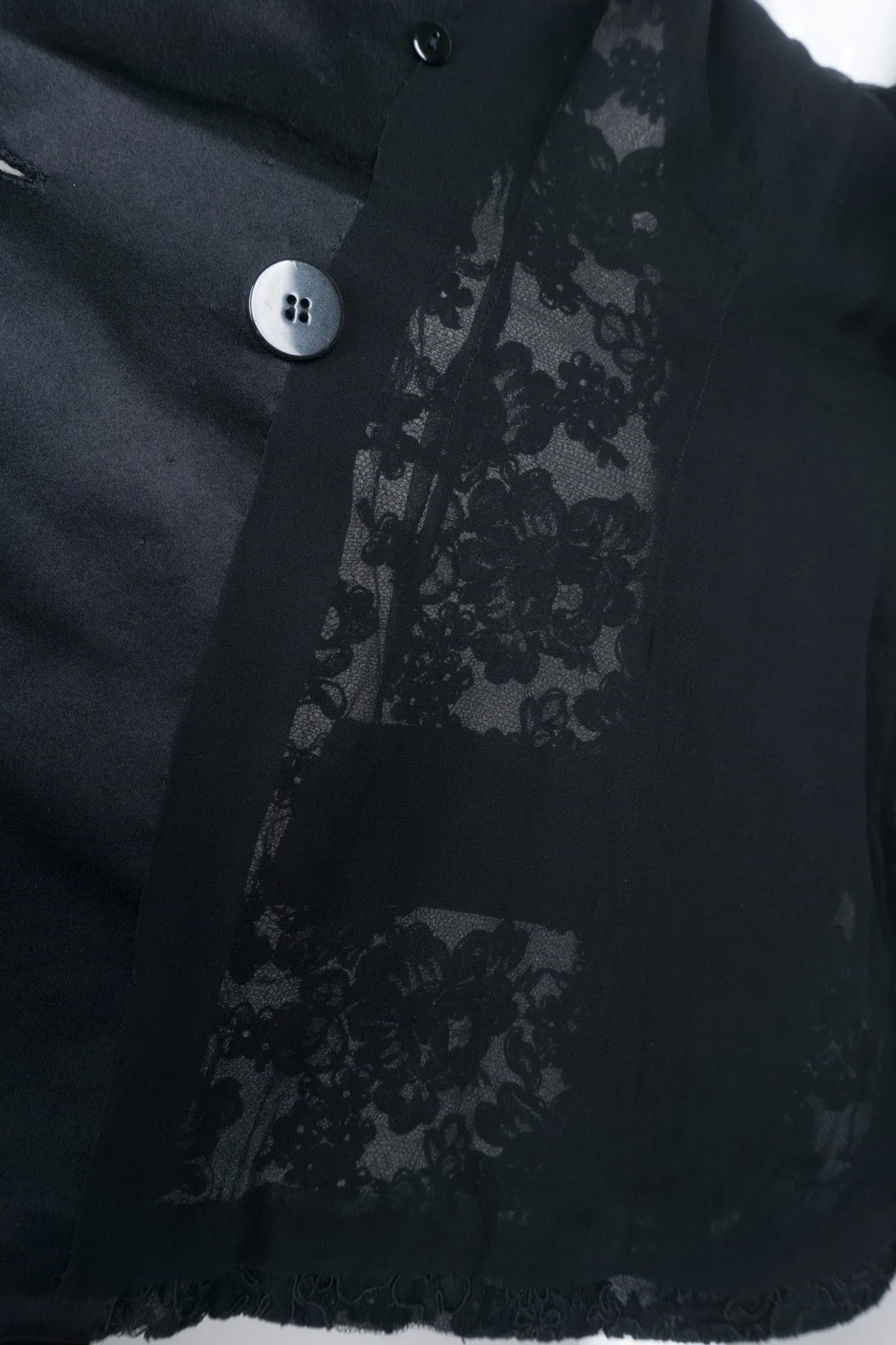 Lace Tuxedo Jacket