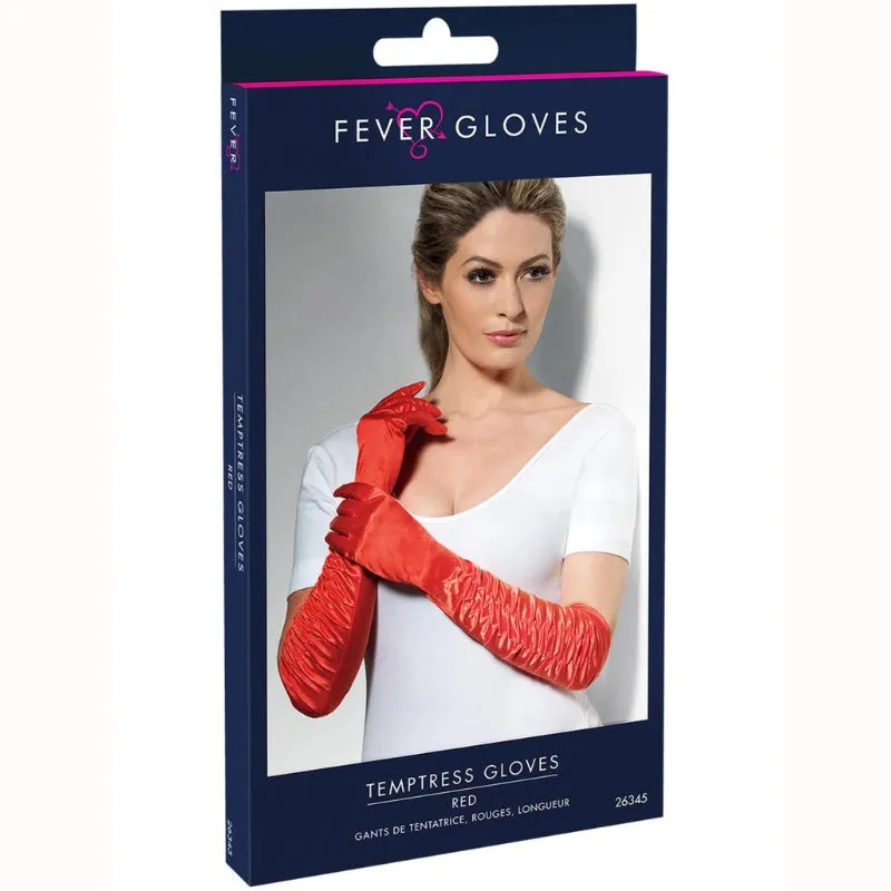 Ladies Red Gloves