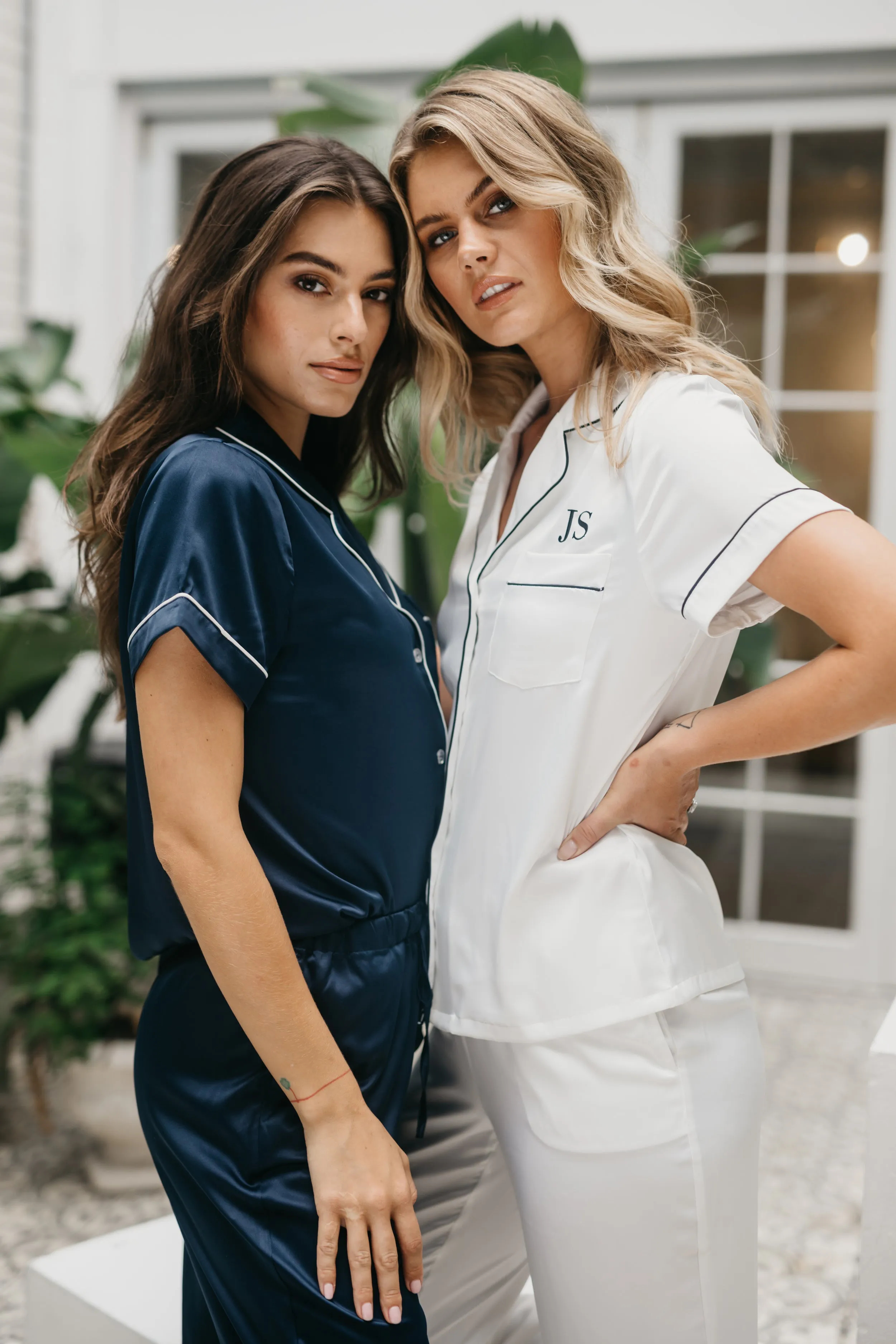 Lara Satin PJ set
