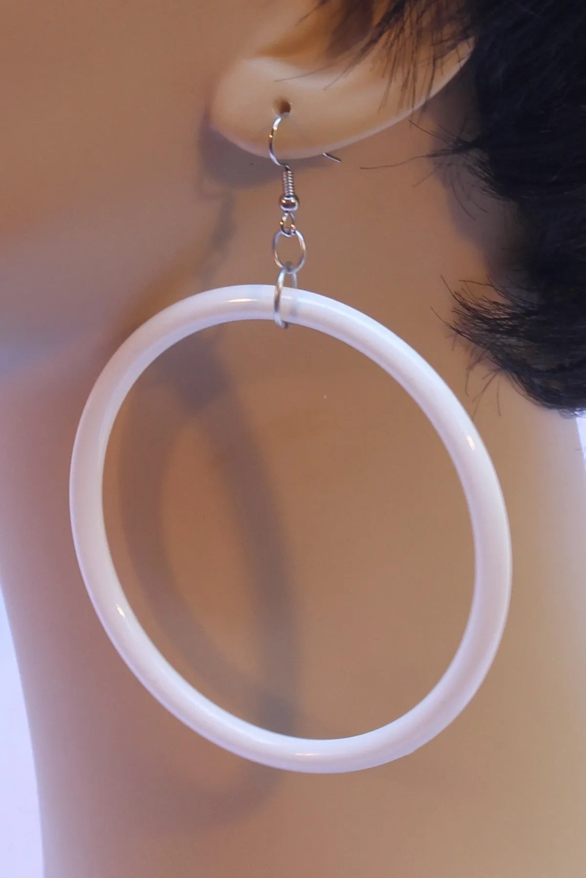 Large 60's Hoop Earrings