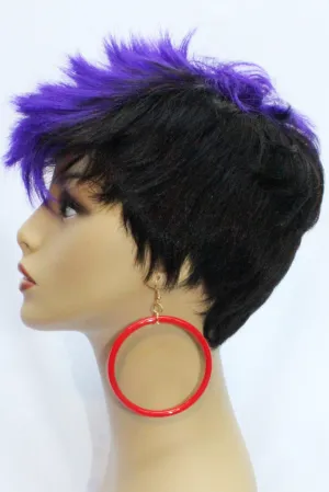 Large 60's Hoop Earrings