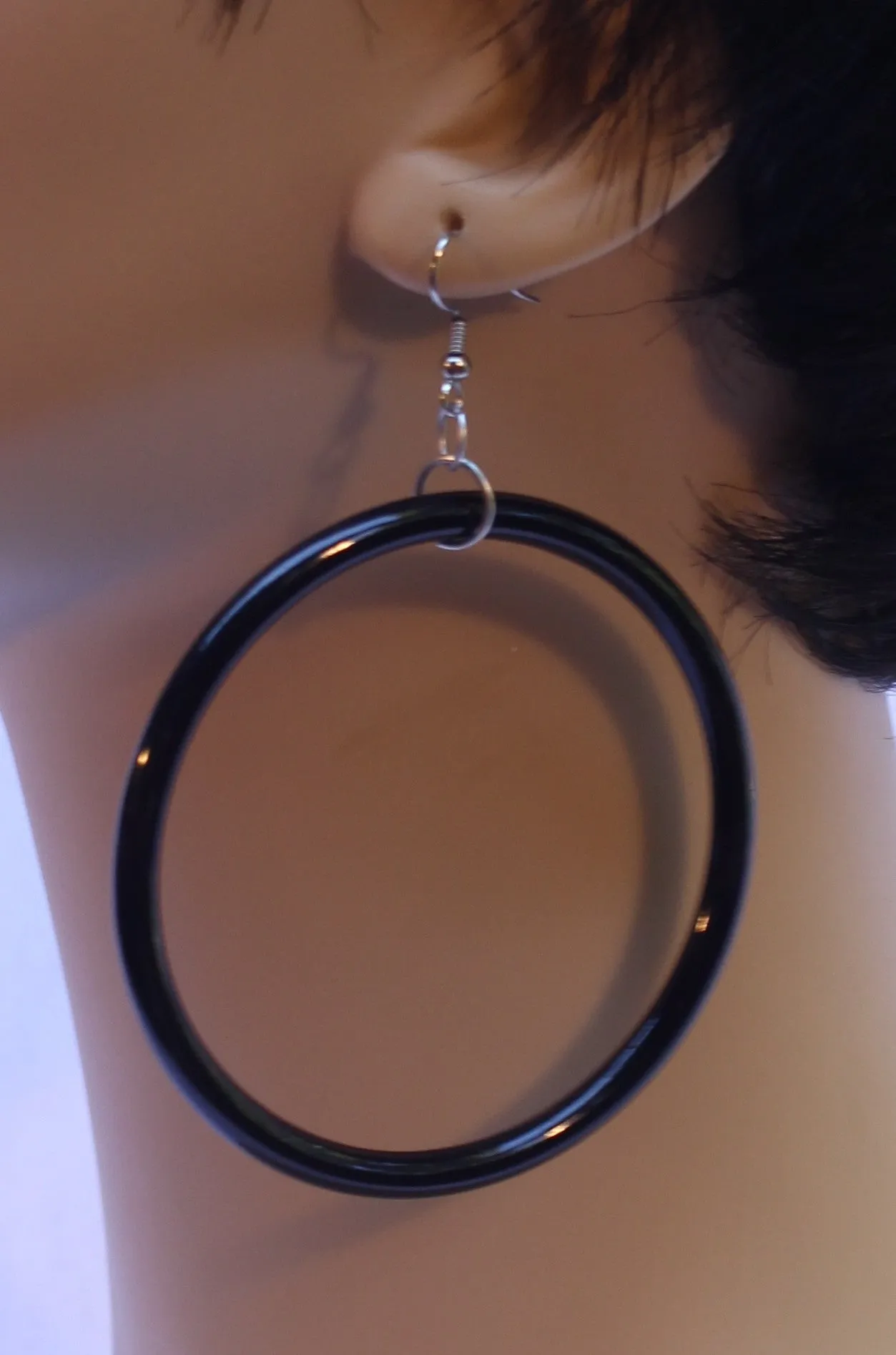 Large 60's Hoop Earrings