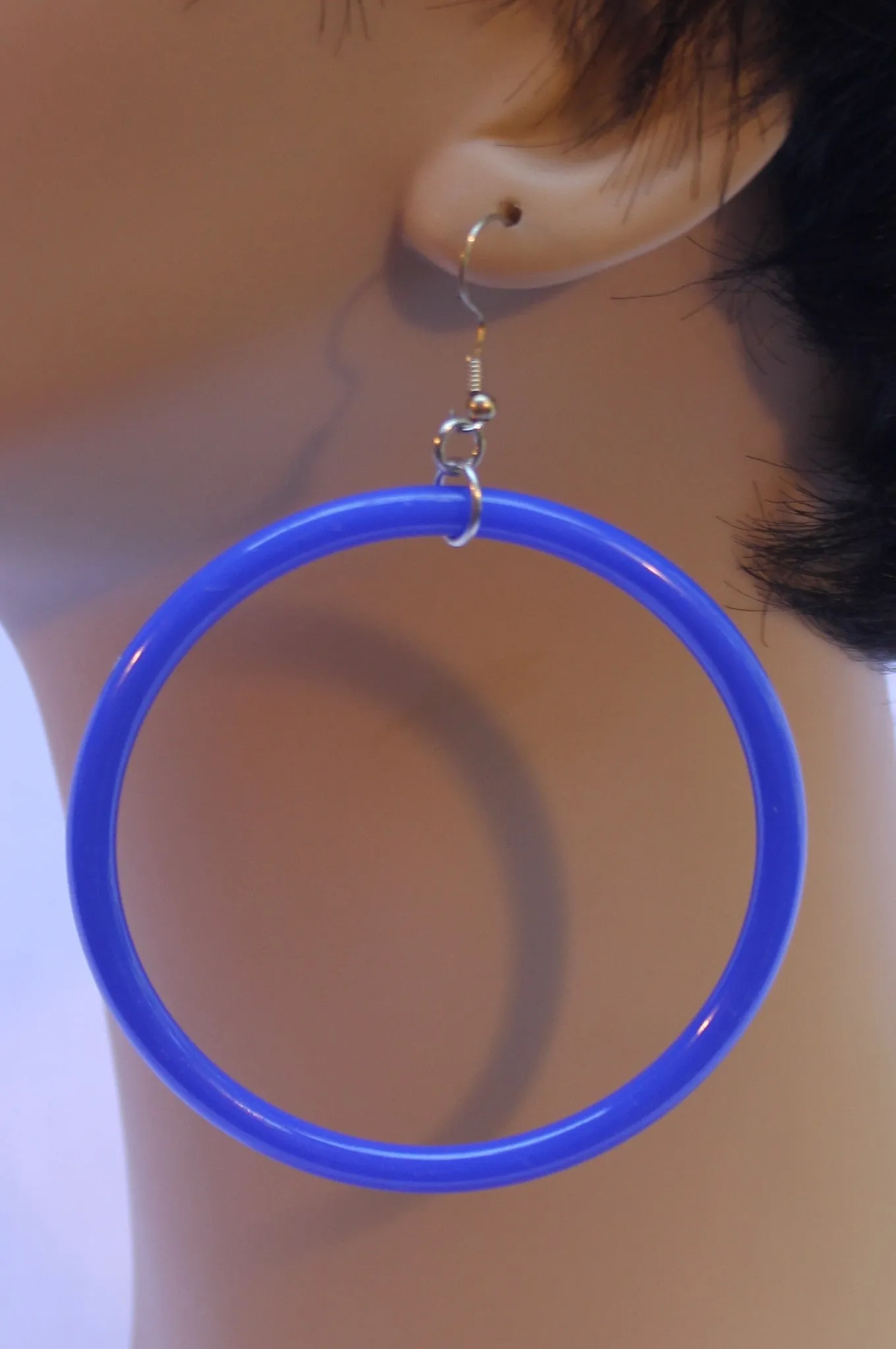 Large 60's Hoop Earrings