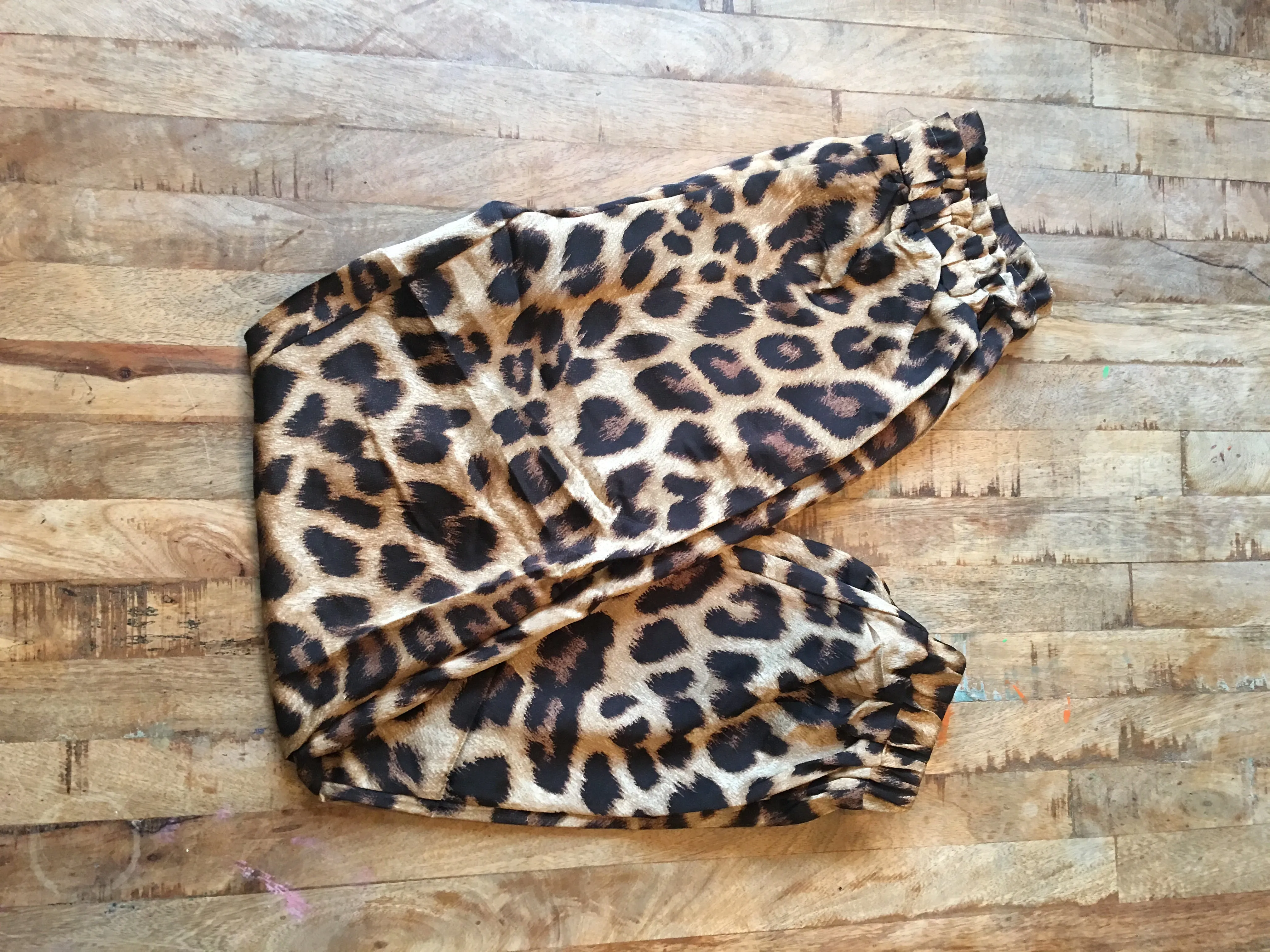 Leopard Print Joggers
