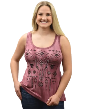 Liberty Wear Collection Tops: Steer Head Tank