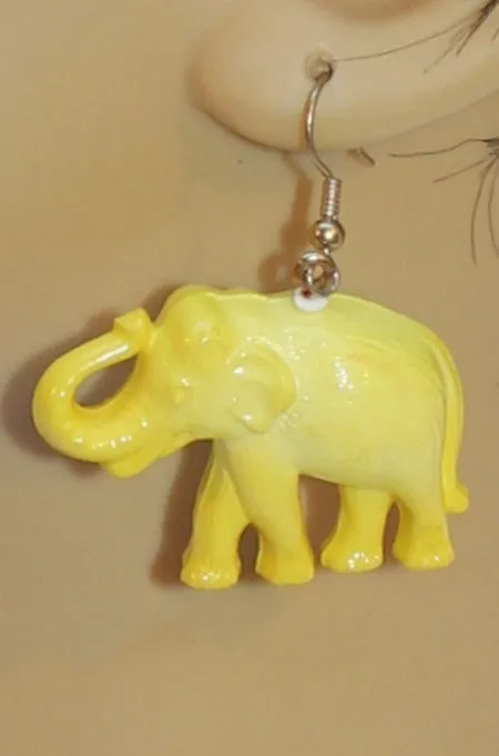 Lucky Elephant Earrings