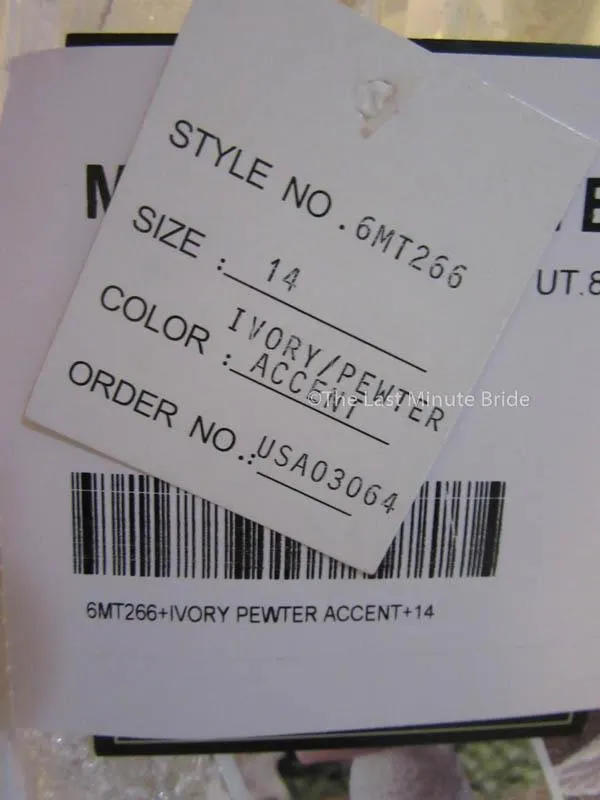 Maggie Sottero Collins 6MT266 Size 14